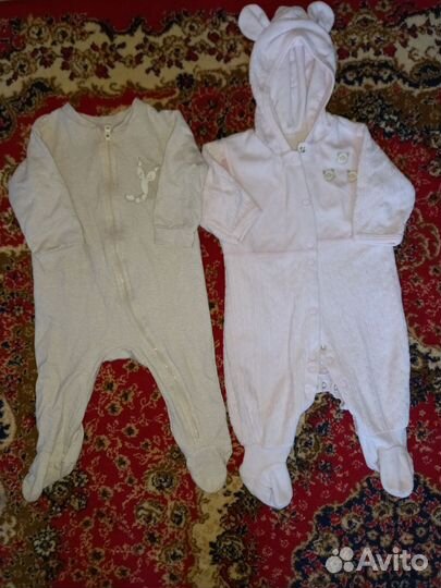 Вещи пакетом для девочки 68