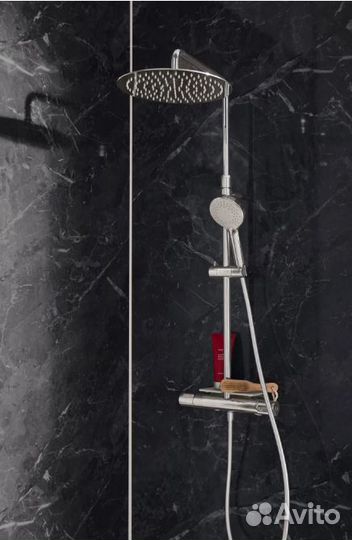 Душевая система Jacob Delafon с полкой