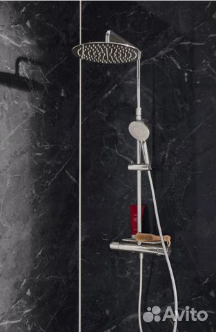 Душевая система Jacob Delafon с полкой