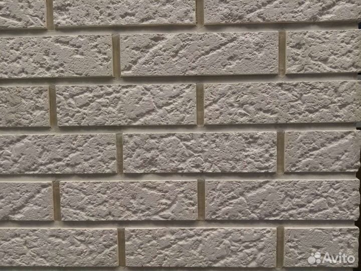 Кирпич декоративный гипсовый белый