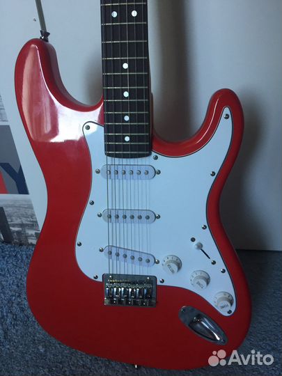 Электро гитара Fender с комбиком