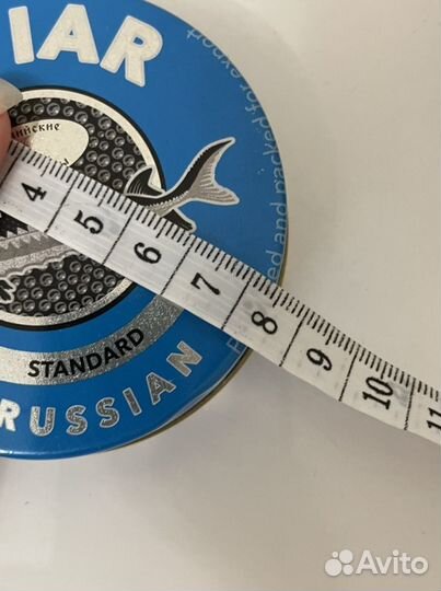 Баночка жестяная от черной икры