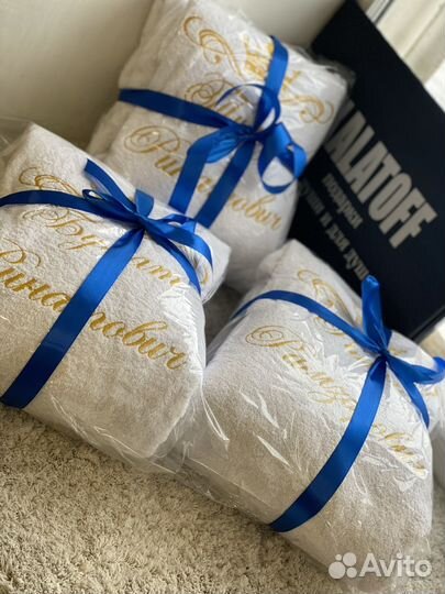 Халат с именной вышивкой