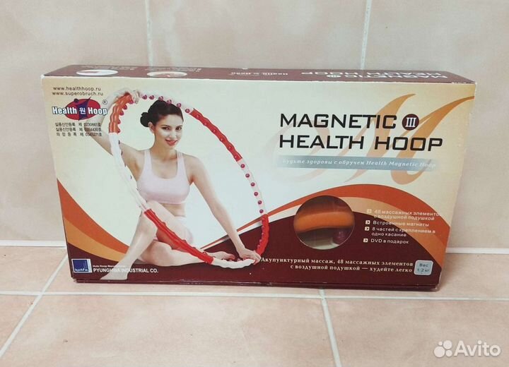 Обруч с магнитами Magnetic Health Hoop III