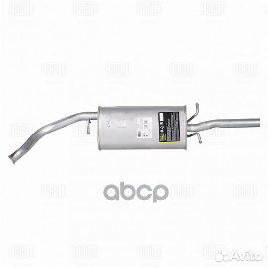 Глушитель для а/м ZAZ Chance (09) осн. н/о (ал