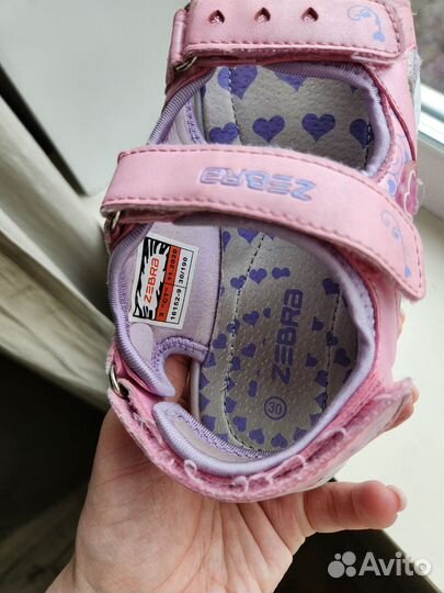 Сандалии Zebra