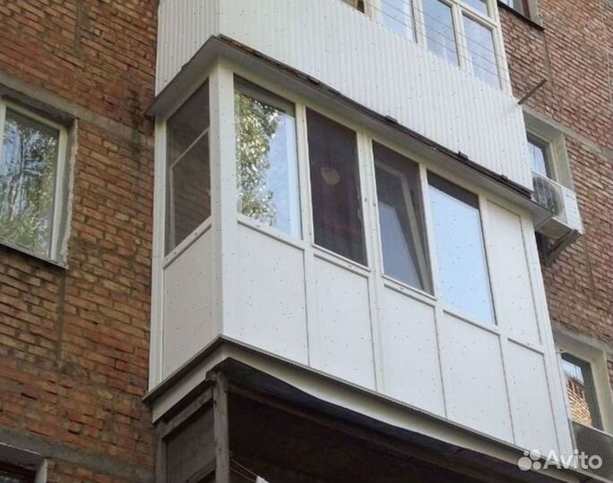 Остекление балконов и лоджий отзавода