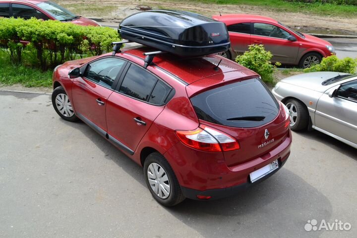 Багажник бокс на крышу Renault Megane 3 (2009-2016