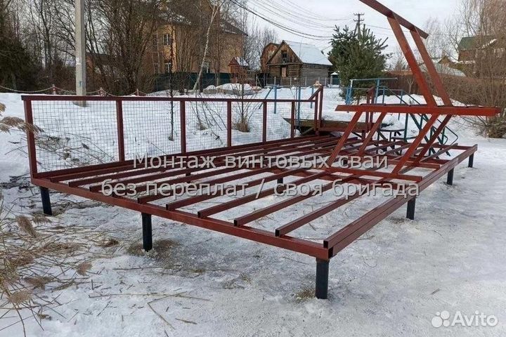 Винтовые сваи