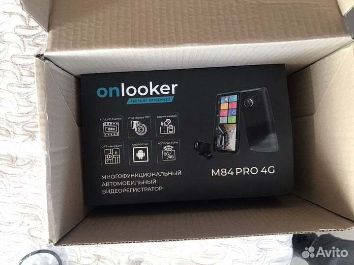 Видеорегистратор с радар детектором M84 PRO 4G