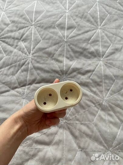 Разветвитель тройник для розетки