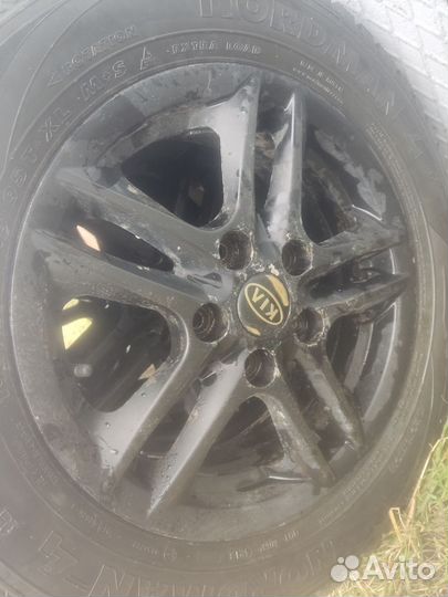 Комплект литых колес Киа Мазда ммс