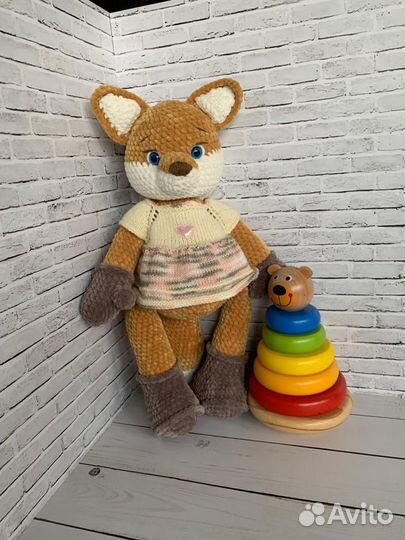 Вязанные игрушки ручной работы
