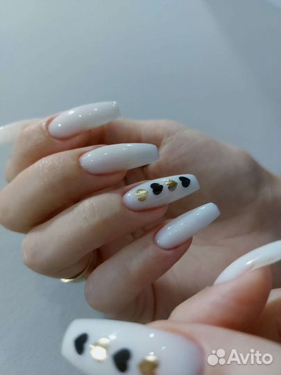 Коррекция наращённых ногтей