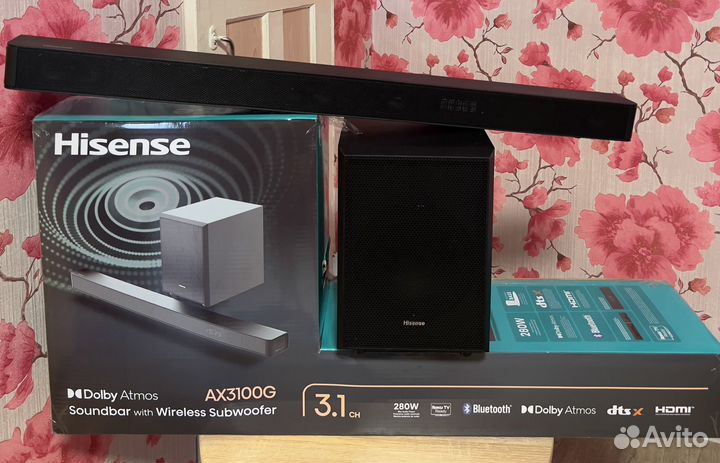 Саундбар Hisense ax3100g