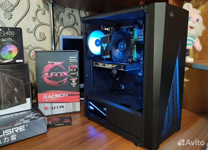 Игровой пк/intel 20ядер/rx5500xt 8gb/16gb
