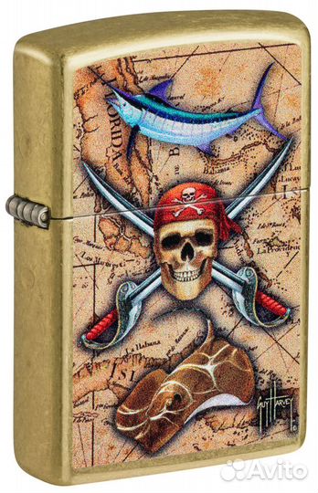 Зажигалка бензиновая Zippo 48966 Guy Harvey