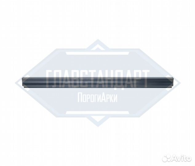 Порог Toyota Highlander 2 рест левый