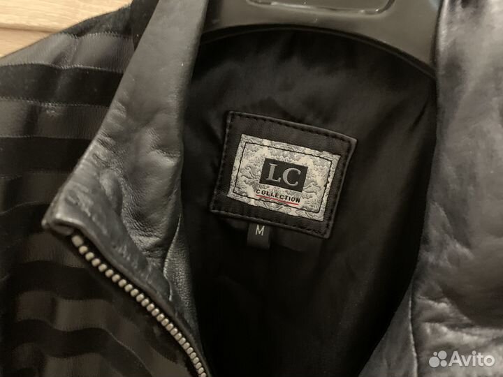 Жакет из натуральной кожи и замши