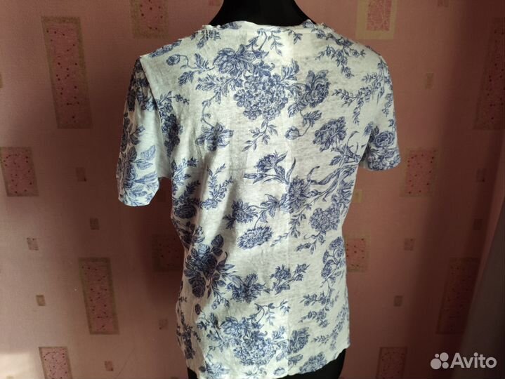 Футболка Cynthia Rowley лён L размер