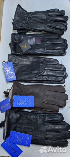 Перчатки кожаные Алейн