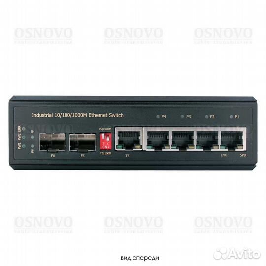 Промышленный коммутатор Gigabit Ethernet