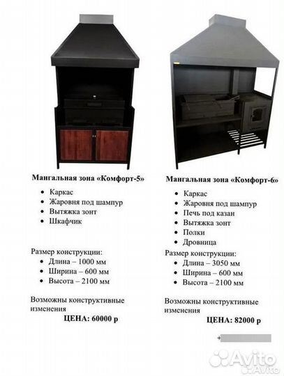 Мангальная зона Комфорт - 8