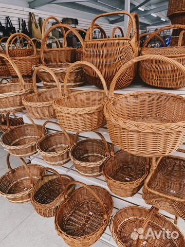 Корзина плетеная