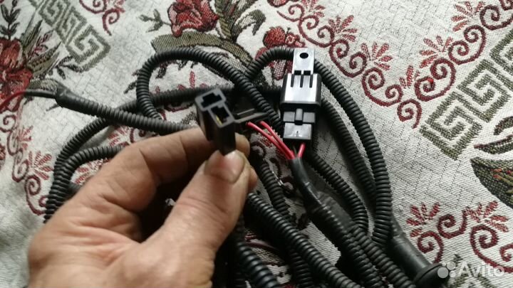 Проводка противотуманных фар с кнопкой и реле