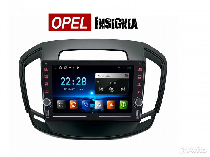 Магнитола Opel Insignia рест 2/32gb Carplay / Andr