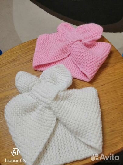 Вязаная повязка солоха