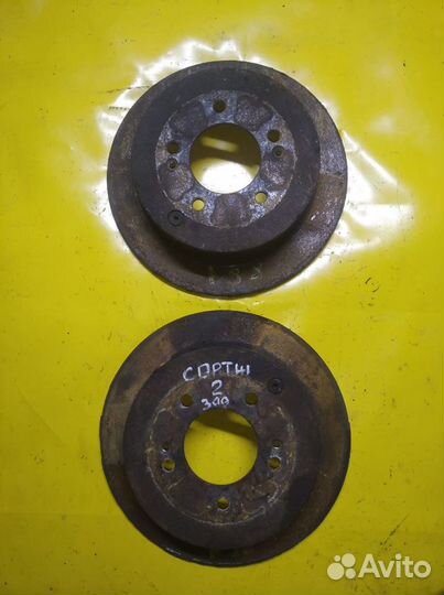 Диски тормозные задние Киа Спортейдж 2 и др детали