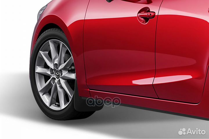 Брызговики передние mazda 3 2009-2011 (полиурет