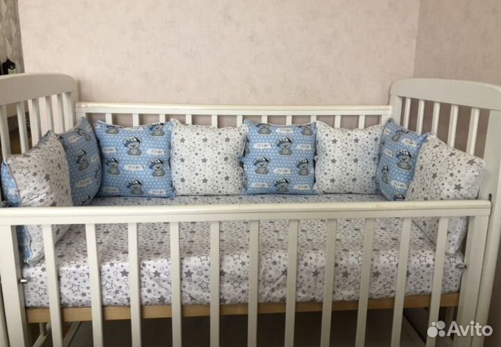 Бортики для кроватки