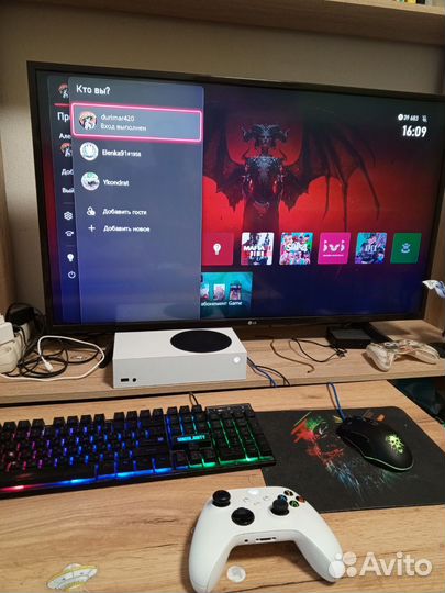 Игровая приставка xbox series s