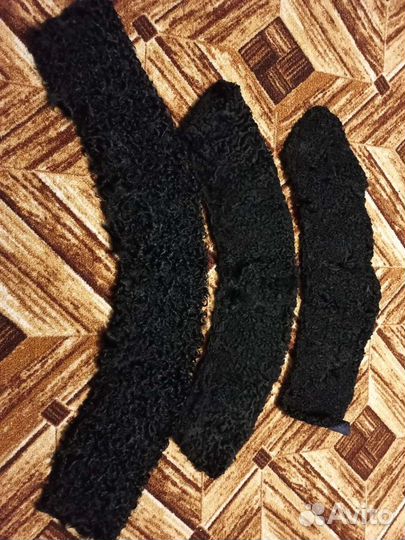 Меховой воротник каракуль