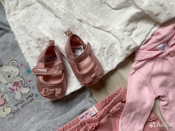 Пакет одежды для девочки 56 и 68 размер