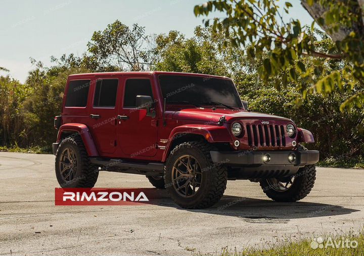 Кованые диски R20 на Jeep Wrangler