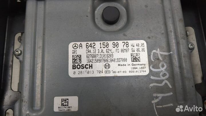 Блок управления двигателем Mercedes CLS C219, 2006