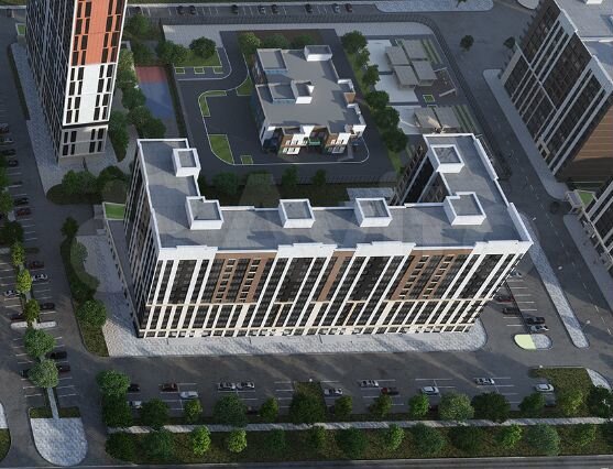 2-к. квартира, 56,7 м², 9/12 эт.