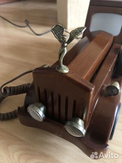 Телефон аналоговый Роллс Ройс, дерево