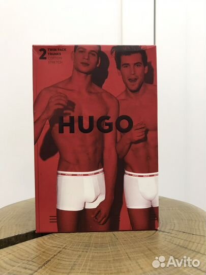 Трусы мужские Hugo, 2 шт, M, оригинал