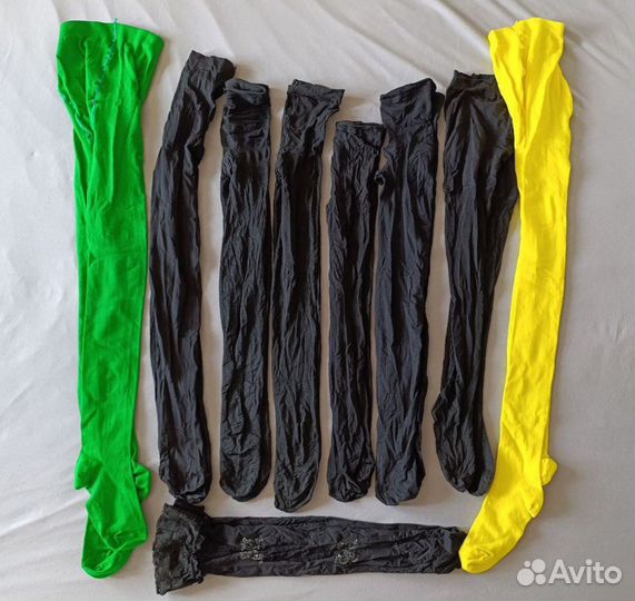 Колготки капроновые женские бу пакетом