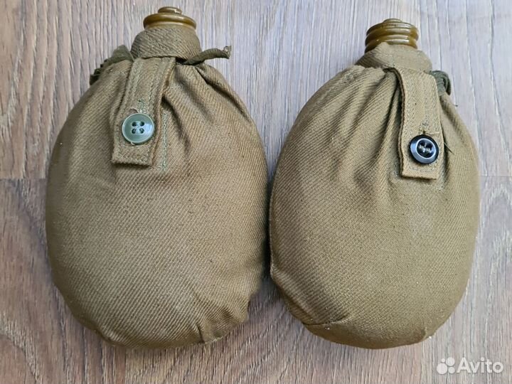 Фляжка армейская с чехлом СССР