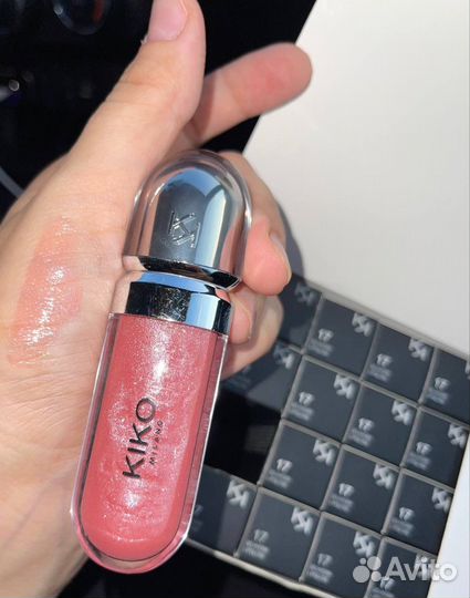 Блеск помада для губ kiko