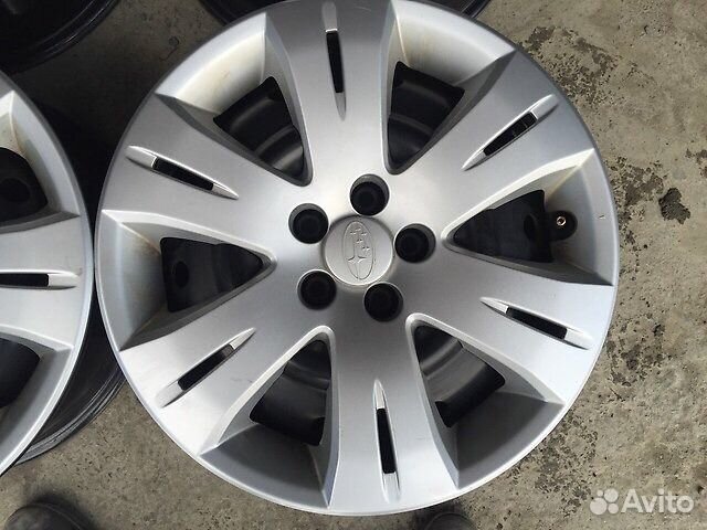 Штампы 16 с колпаками Subaru