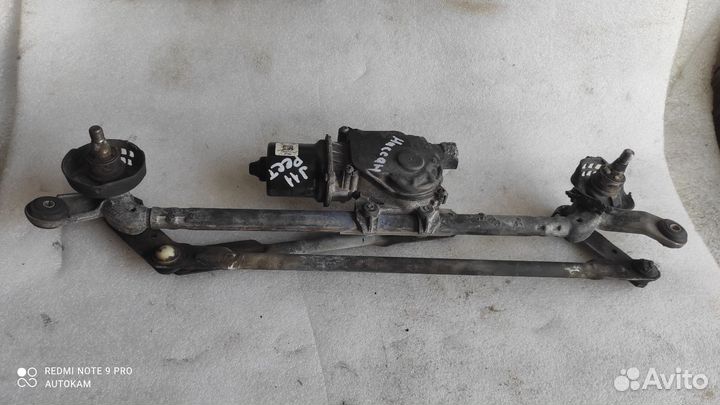 Трапеция стеклоочистителей Nissan Qashqai j11 деф