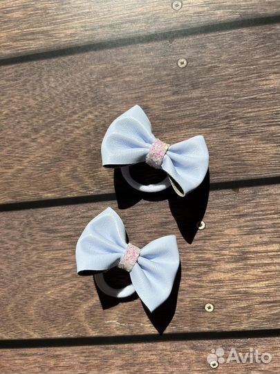 Воротнички заколки бантики