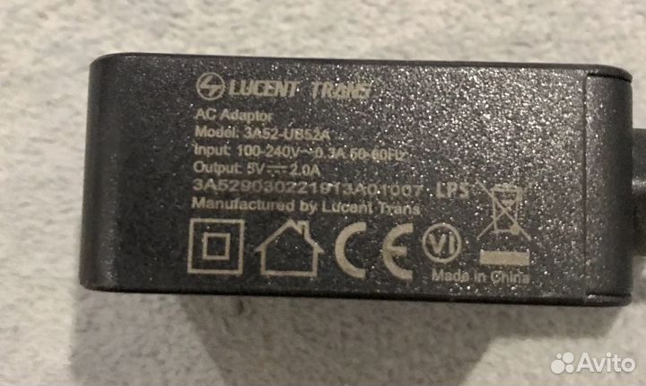 Блок питания USB + кабель type-c