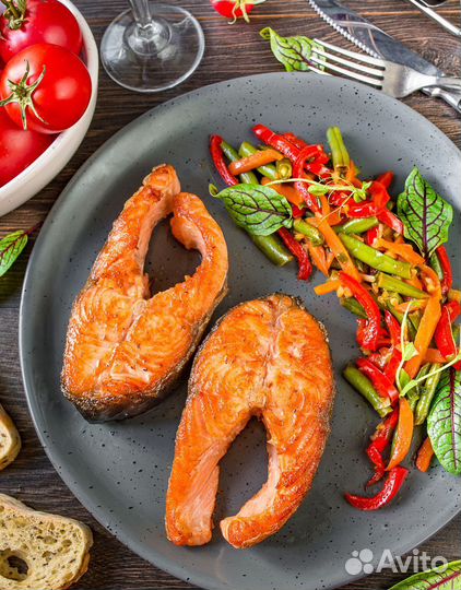 Стейки Форели